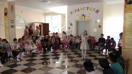 Концерт в лагере "Улыбка"