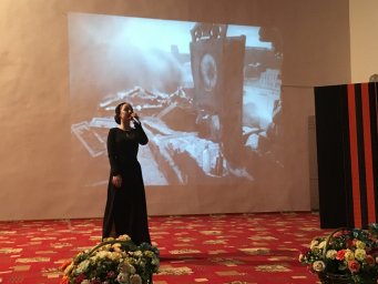 Проведение  мероприятия,  посвященного 74-ой годовщине Великой  Победы  в РДК Назрановского района