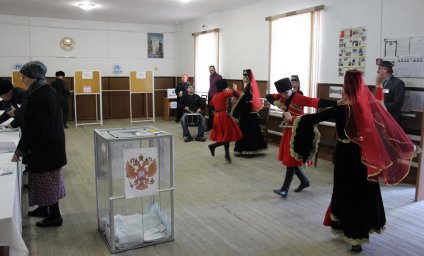 Избрание Главы государства в Карабулаке сопровождалось «Г1алг1ай ловзар»