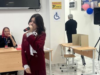 Коллектив Назрановского РДК поддержал избирателей в Экажево