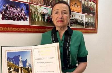 ​Наша коллега отмечена Грамотой Республики Ингушетия