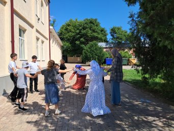 ​В Пседахском Доме культуры прошло увлекательное мероприятие на свежем воздухе